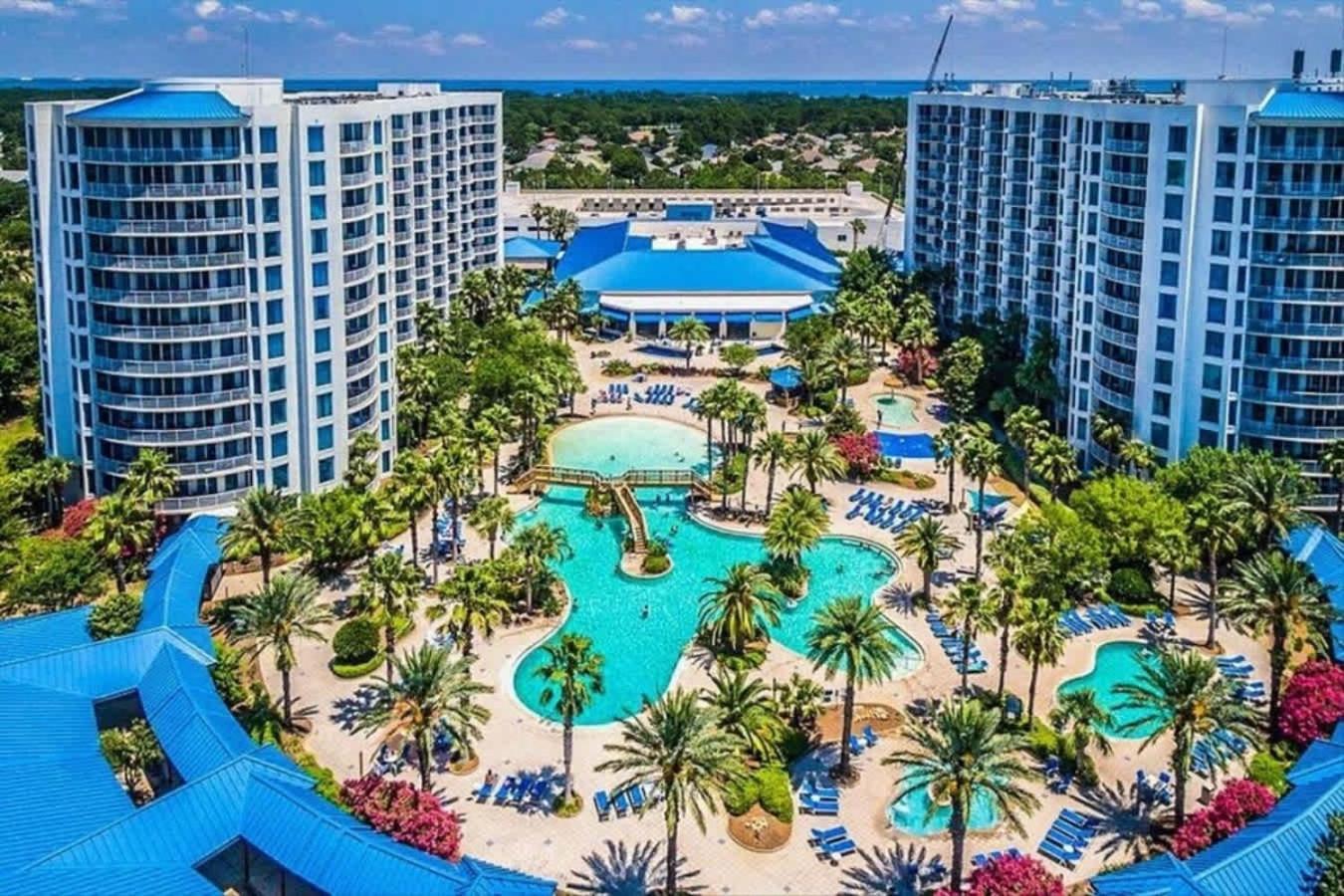 5 Star Resort 11Th Fl Stunning Sunrise 2Br 2Ba King Suite,Pools ,Shuttle Or Walk To Beach 德斯廷 外观 照片